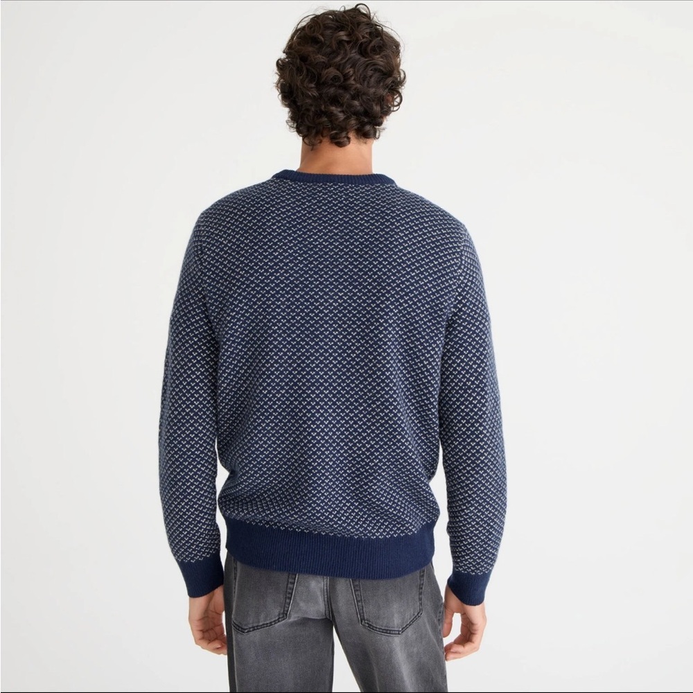 J Crew Rugged Merino birdseye knit sweater (slimmer fit M) - Picture 6 of 6